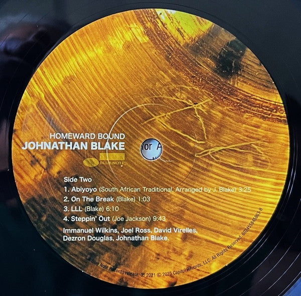 Homeward Bound (Blue Note Tone Poet Edition) - Blake, Jonathan