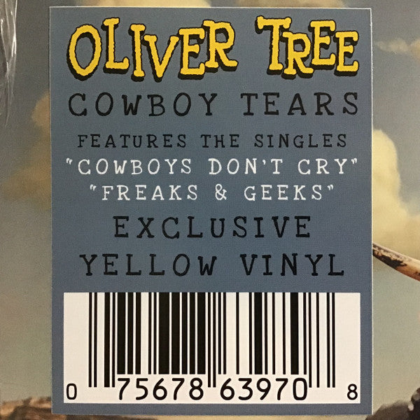 Cowboy Tears [Indie Exclusive Limited Edition Canary Yellow LP] - Oliver Tree
