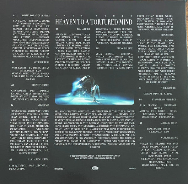 Heaven To A Tortured Mind - Yves Tumor