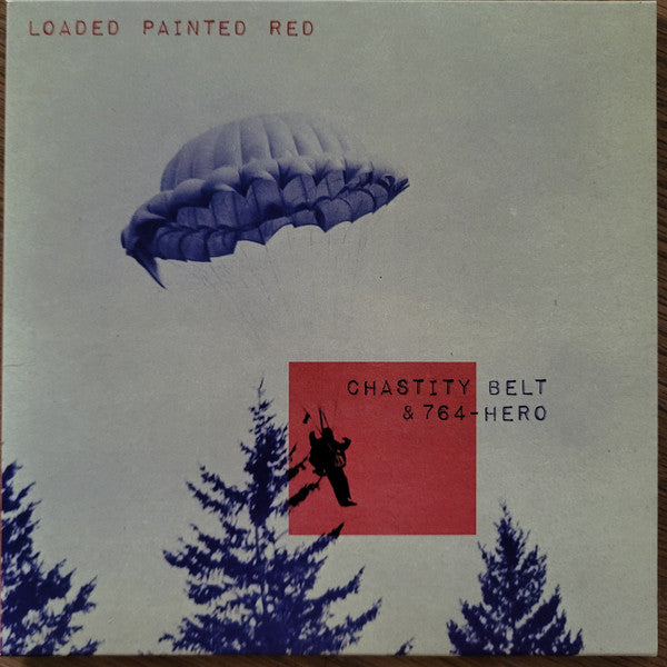 Loaded Painted Red - Purple - Chastity Belt / 764-Hero