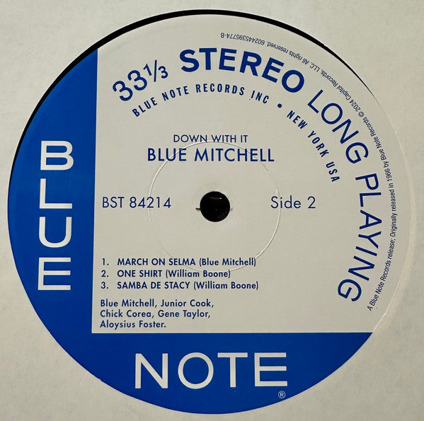 Down With It! - Mitchell, Blue