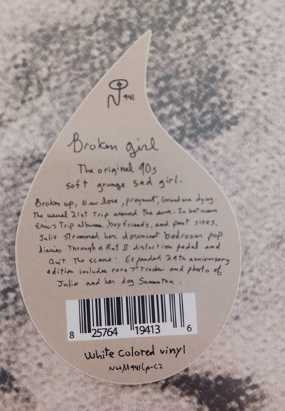 Broken Girl - White [Colored Vinyl] (Wht) - Julie Doiron