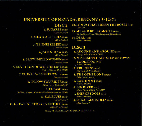 From the Mars Hotel - Grateful Dead