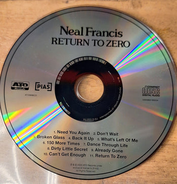 Return To Zero - Francis, Neal