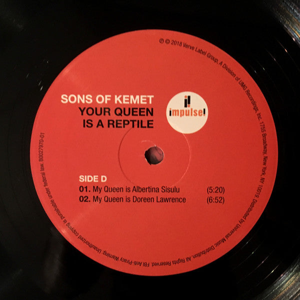 Your Queen Is A Reptile - Sons Of Kemet