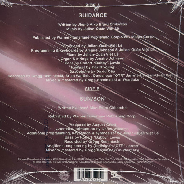 Guidance /Sun/Son - Aiko, Jhene