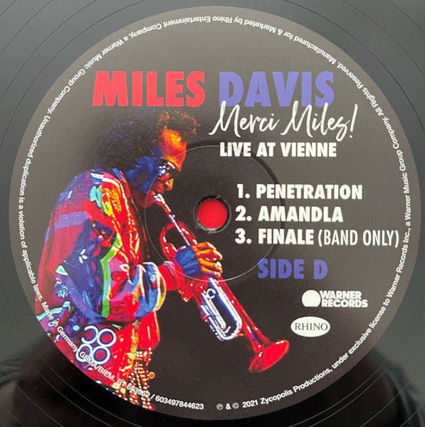 Merci, Miles! Live At Vienne - Davis, Miles
