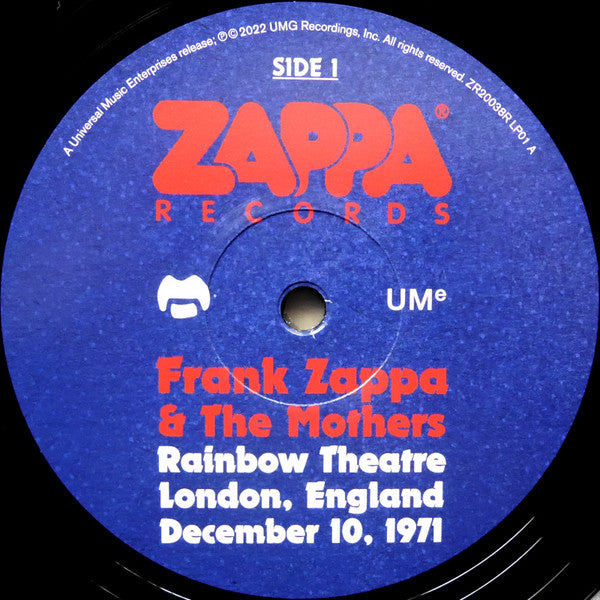 Live At The Rainbow Theatre - Zappa, Frank & The Mothers