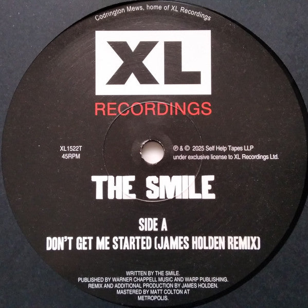 Don't Get Me Started / Instant Psalm Remixes - Smile