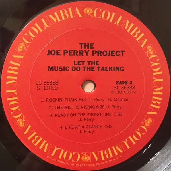 Let The Music Do The Talking - The Joe Perry Project