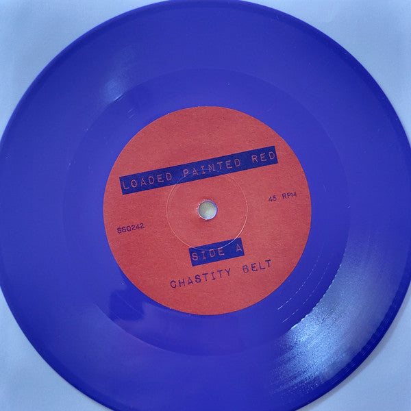 Loaded Painted Red - Purple - Chastity Belt / 764-Hero
