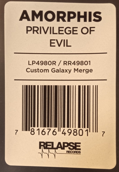 Privilege Of Evil - Amorphis
