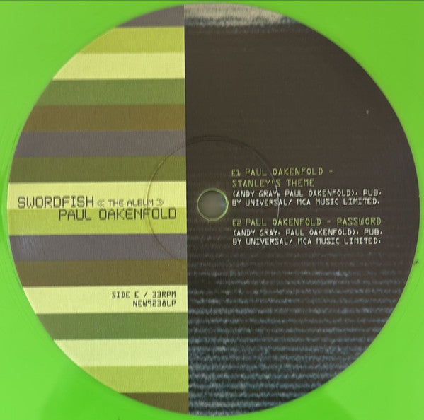 Swordfish: The Album - Oakenfold, Paul