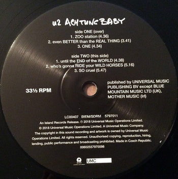 Achtung Baby - U2
