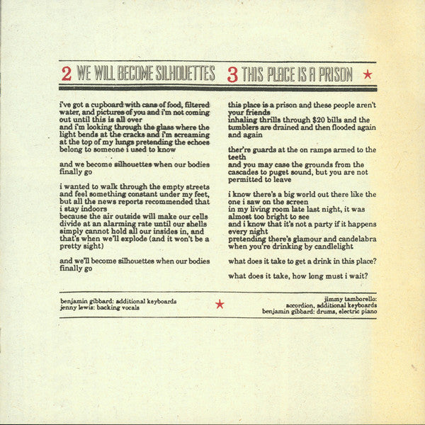 Give Up - Postal Service, The