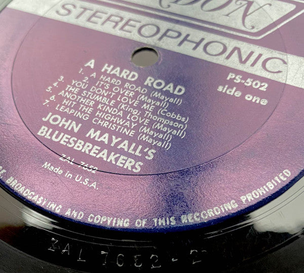 A Hard Road - Mayall, John & The Bluebreakers