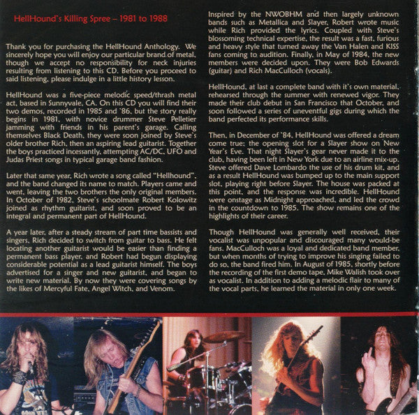Anthology - Hellhound