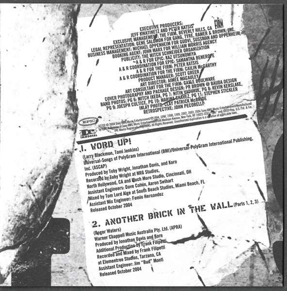 Greatest Hits, Vol. 1 - Korn [2 CD]