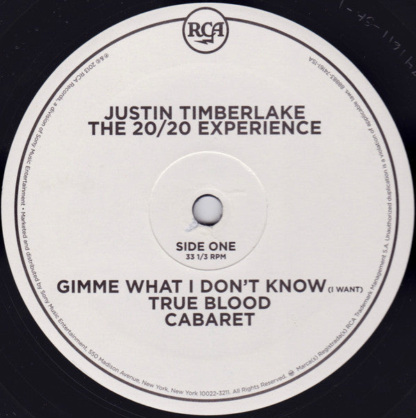 20/20 Experience #2 (Dli) - Timberlake, Justin