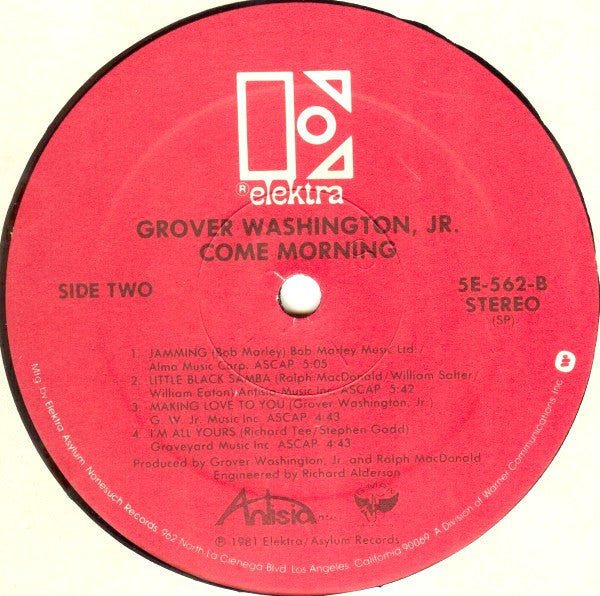 Come Morning - Washington, Grover Jr.
