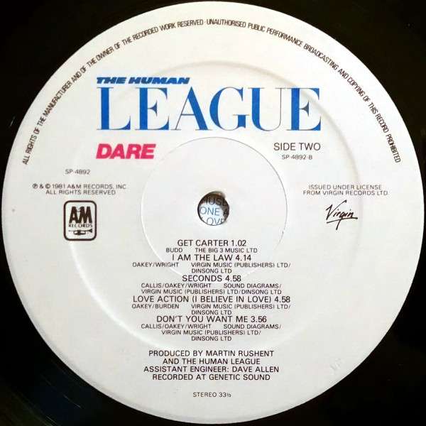 Dare - The Human League