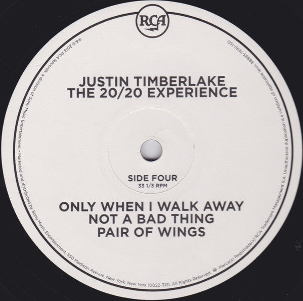 20/20 Experience #2 (Dli) - Timberlake, Justin
