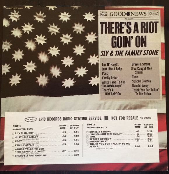There's A Riot Goin' On - Sly & The Family Stone
