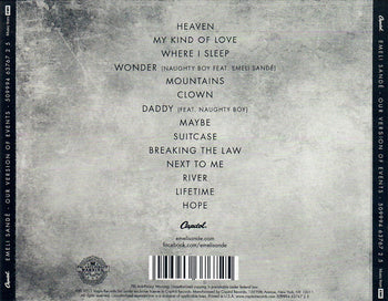 Our Version Of Events - Sande, Emeli
