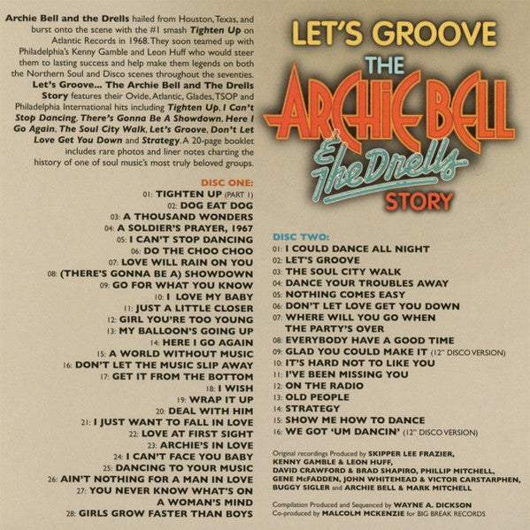 Let's Groove (The Archie Bell & The Drells Story) - Bell, Archie & The Drells