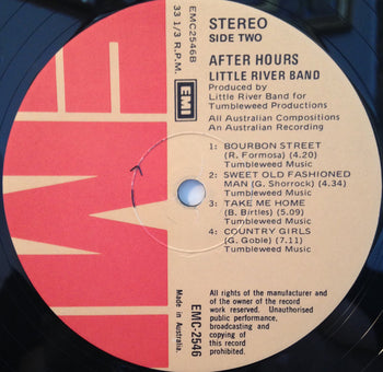 After Hours - Little River Band