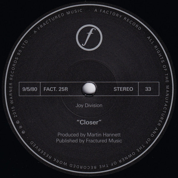 Closer - Joy Division