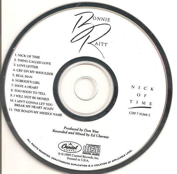 Nick Of Time - Raitt, Bonnie
