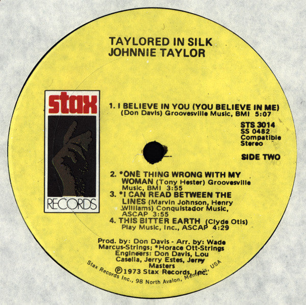 Taylored In Silk - Taylor, Johnnie