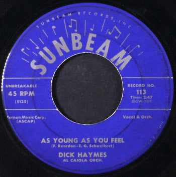 As Young As You Feel - Haymes, Dick