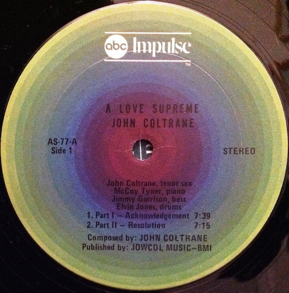 A Love Supreme - Coltrane, John