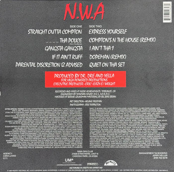 Straight Outta Compton - N.W.A.