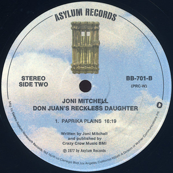 Don Juan's Reckless Daughter - Mitchell, Joni
