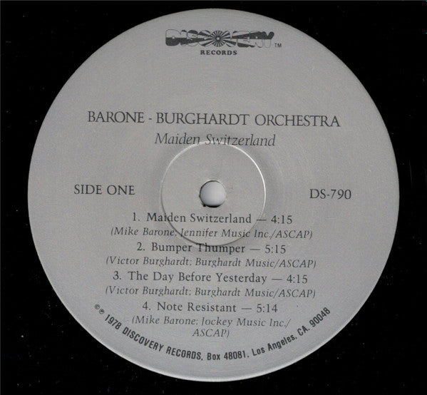 Maiden Switzerland - Barone - Burghardt Orchestra