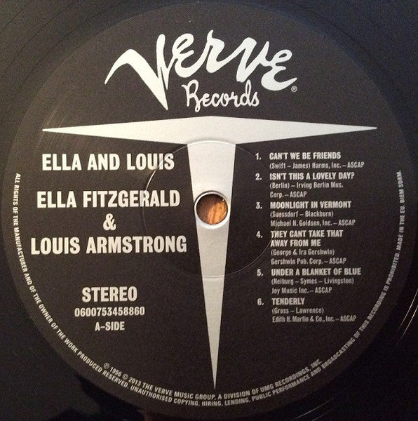 Ella And Louis - Fitzgerald, Ella / Louis Armstrong