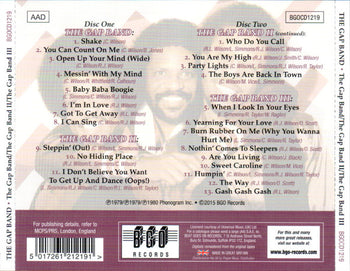 Gap Band I / Gap Band Ii / Gap Band Iii - Gap Band