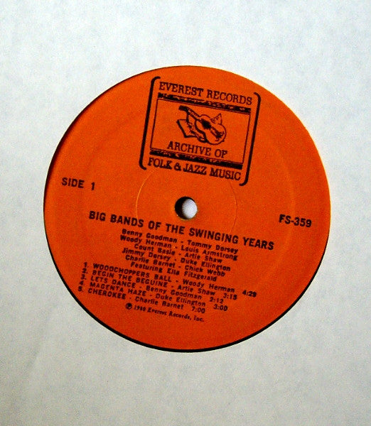 Big Bands Of The Swinging Years - Various