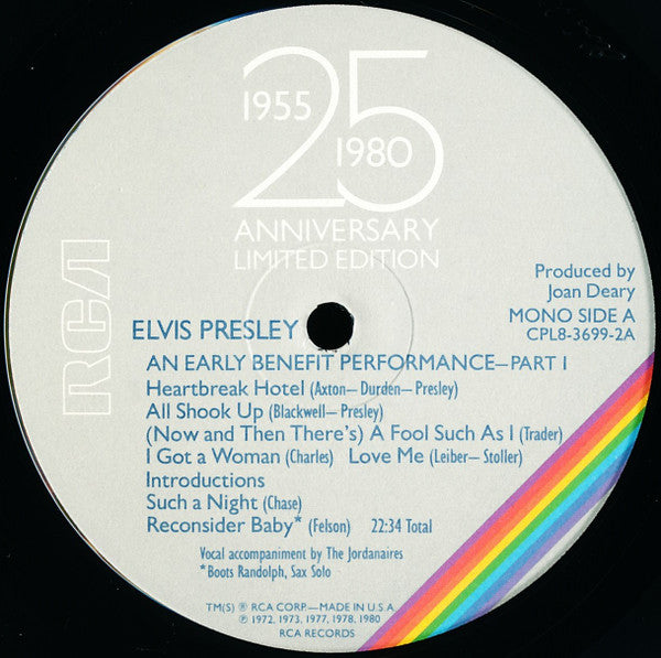 Elvis Aron Presley (1955-1980 - 25 Anniversary) - Presley, Elvis