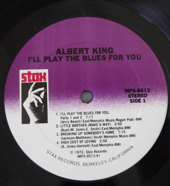 I'll Play The Blues For You - King, Albert