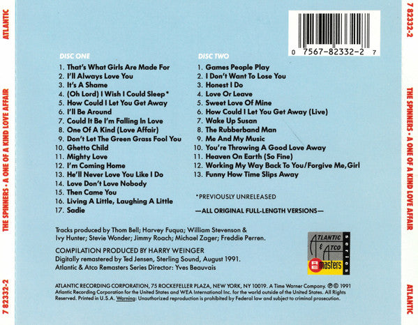 A One Of A Kind Affair: The Anthology - Spinners, The