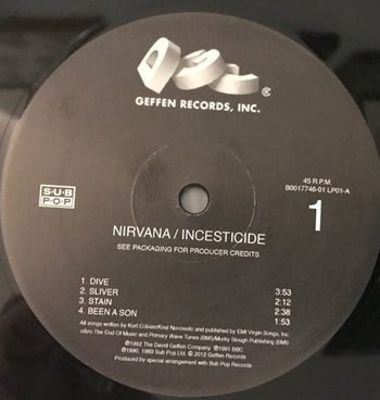 Incesticide - Nirvana