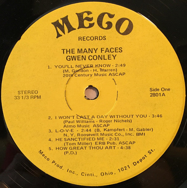 The Many Faces - Conley, Gwen
