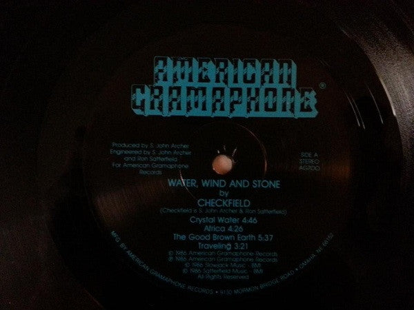 Water Wind And Stone - Checkfield