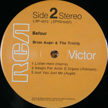 Befour - Auger, Brian & The Trinity
