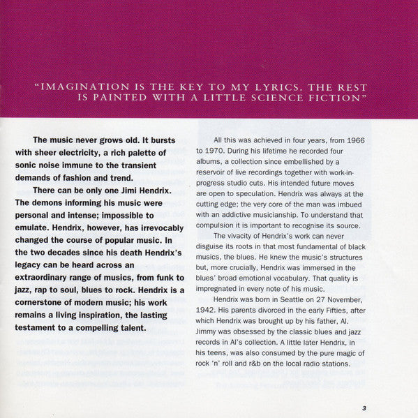 The Ultimate Experience - Hendrix, Jimi