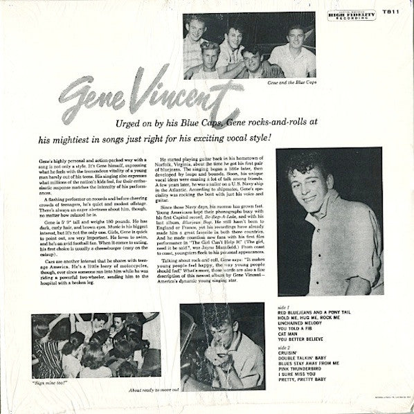 Gene Vincent And The Blue Caps - Vincent, Gene & His Blue Caps